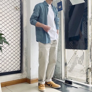 Sơ mi Linen (Đũi) basic