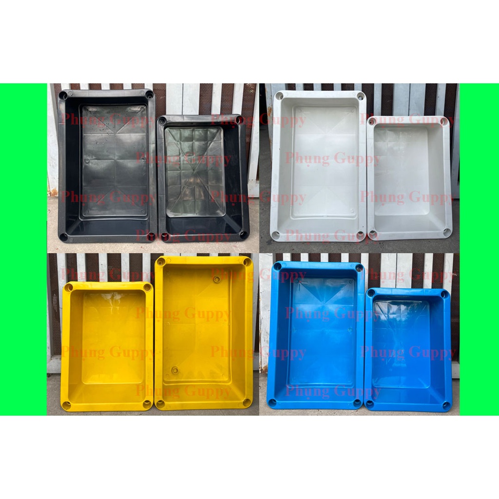 Khay Nhựa Tầng Nhỏ 53x38x17 (Không Kèm Chân)