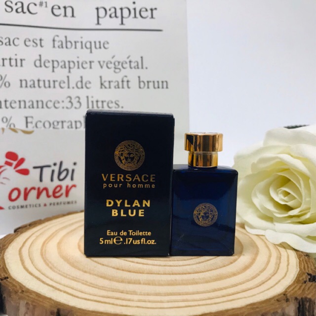 [Bill Mỹ]Nước Hoa Mini Nam Versace Pour Homme Dylan Blue EDT 5ml Chính Hãng