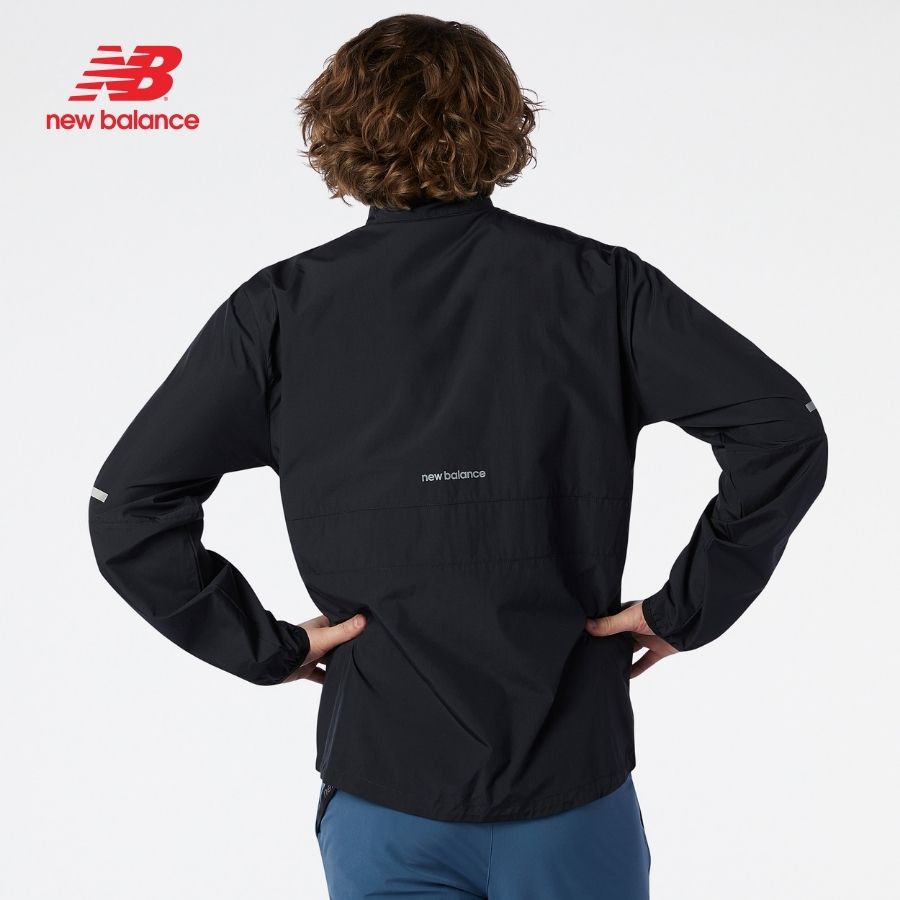 Áo khoác không nón nam New Balance Accelerate - MJ03217BK (form quốc tế)