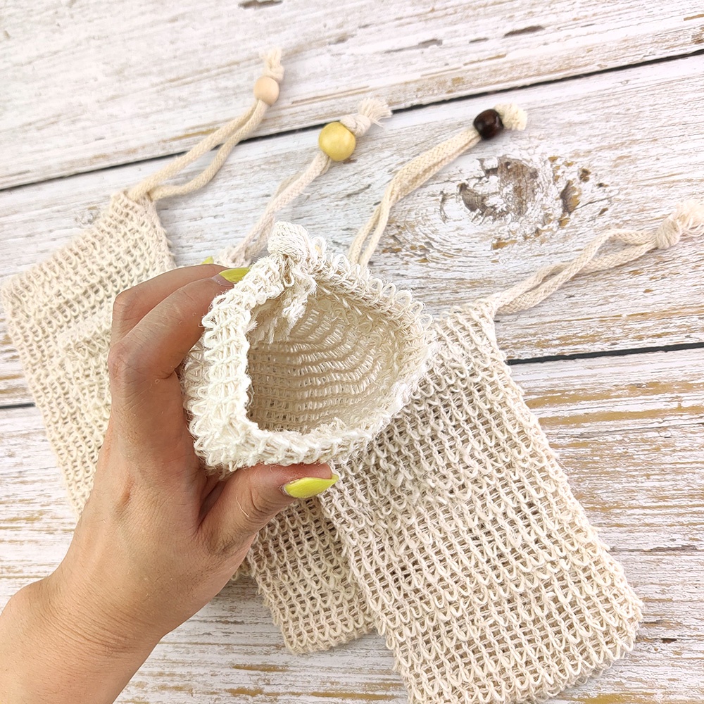 Túi Lưới Đựng Xà Phòng Rửa Tay Tiện Lợi