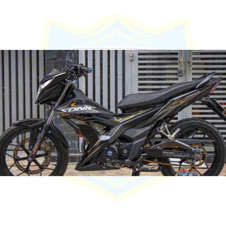 ( Quí khách vui lòng mang ra tiệm cho thợ dán ) Tem sonic 150