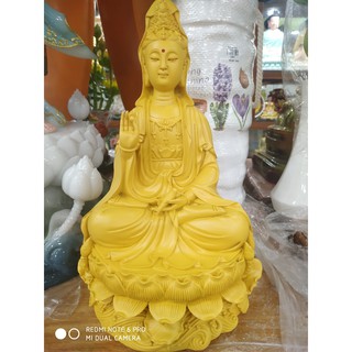 Tượng Phật Mẹ Quan Âm Ngồi