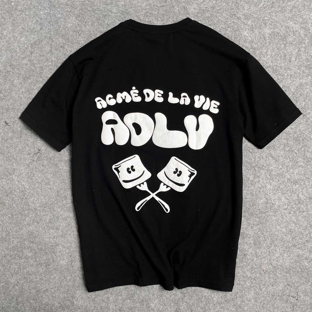 Áo thun cotton ADLV Lipstick MSW Town , T Shirt nam nữ unisex