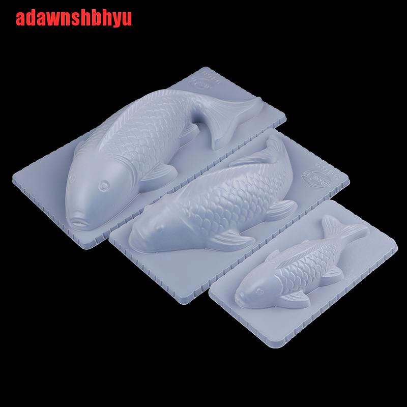 Khuôn Nhựa Làm Thạch Rau Câu Hình Cá Koi 3D