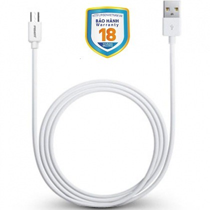 Cáp Pisen Micro USB 800mm New - HÀNG CHÍNH HÃNG