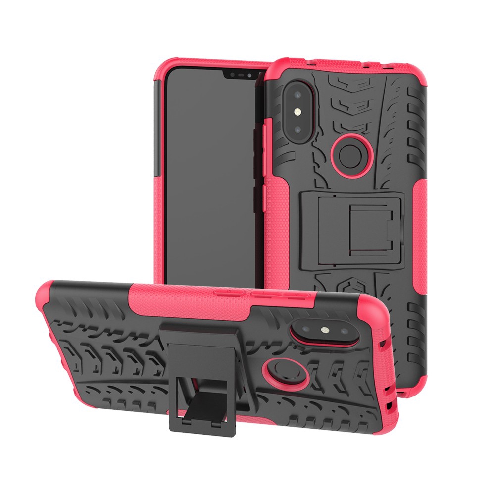 Xiaomi Redmi Note 5 Pro / Note 6 / Note 6 Pro Armor PC+TPU Stand Shockproof Case