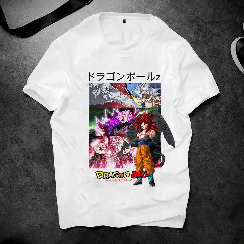 Áo thun form rộng unisex hình GoKu chất vải đẹp2019ts720