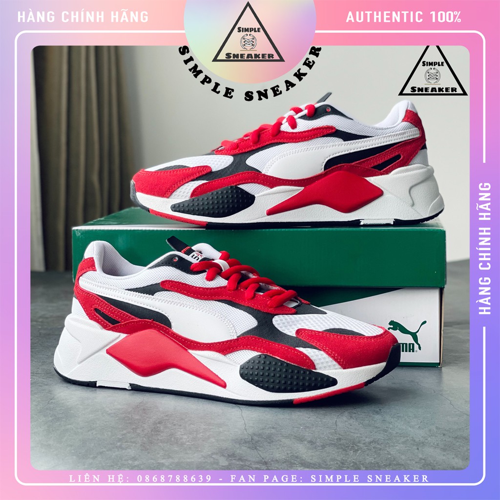 Giày Puma Auth FREESHIP Puma Super Red Chính Hãng - Puma RS-X Super Red Chuẩn auth