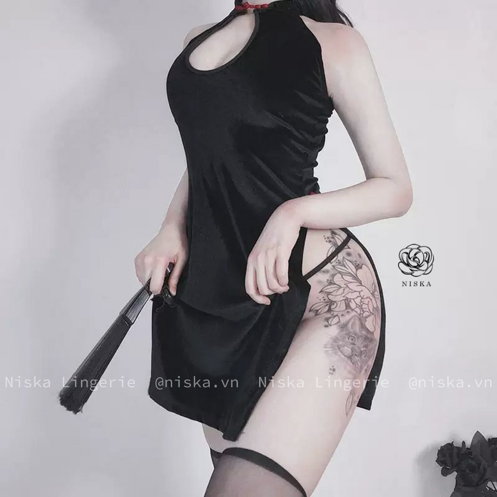 Sườn xám cách tân - Mã D218