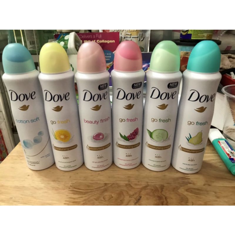 Xịt thơm khử mùi DOVE | Thế Giới Skin Care