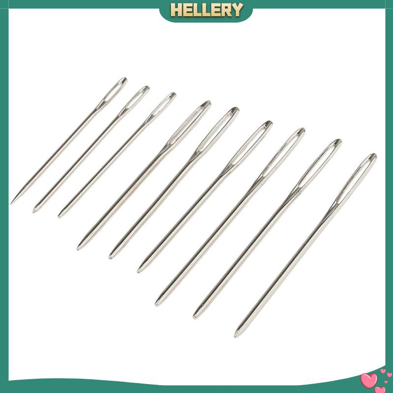 Bộ 9 Cây Kim Thêu Mắt To Bằng Thép Không Gỉ