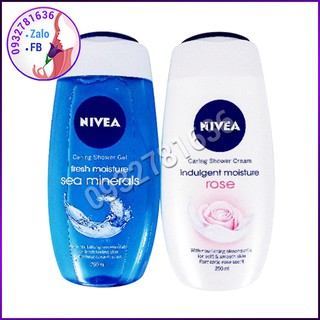 COMBO SỮA TĂM NIVEA NAM VÀ NỮ