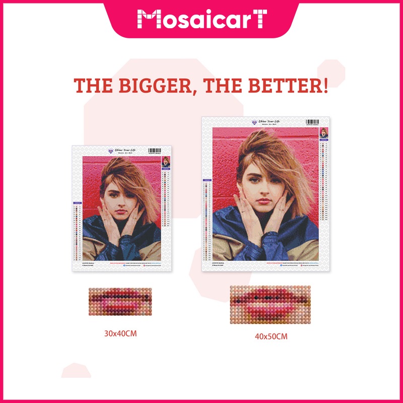 Tranh Đính Đá  Tranh thêu chữ thập đính đá pha lê tự làm làm quà tặng cá tính