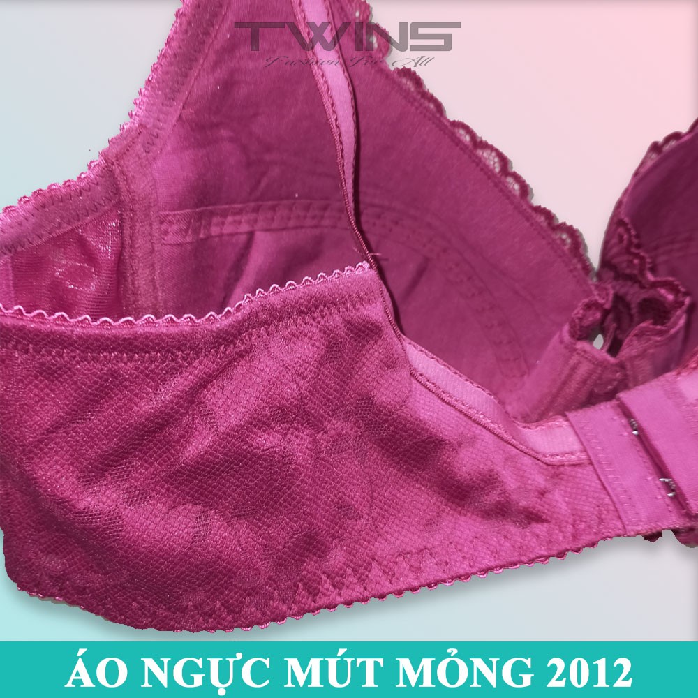 Áo ngực nữ ren sexy nâng ngực Aseity 2012 có gọng mút mỏng nguyên ngực size 36-38-40-42