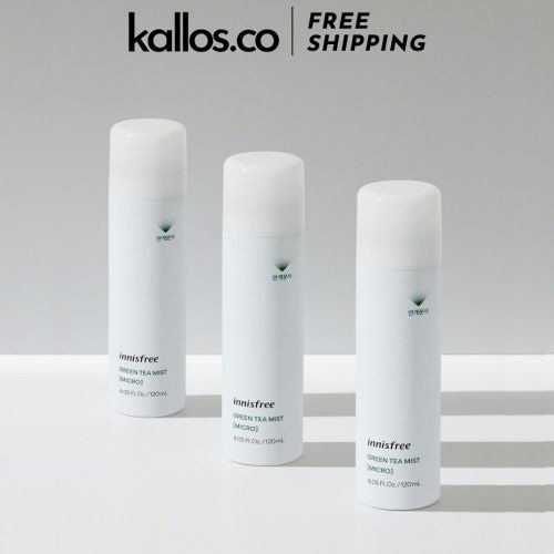 Xịt Khoáng Innisfree Green Tea Hyaluronic Mist - Kallos Vietnam