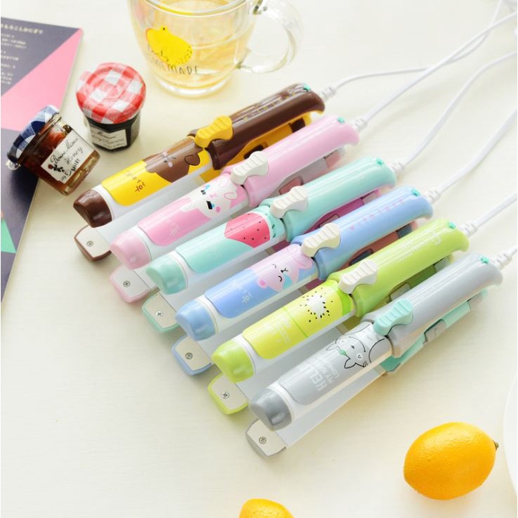 Máy uốn duỗi tóc 2 trong 1 mini dễ thương  TM097