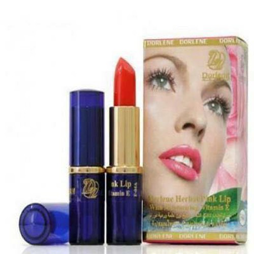 Combo giảm thâm môi gồm Son sâm DORLENE HERBAL PINK LIP Thái Lan và Son gió dưỡng môi JACKELIN Thái Lan MÀU XANH | BigBuy360 - bigbuy360.vn
