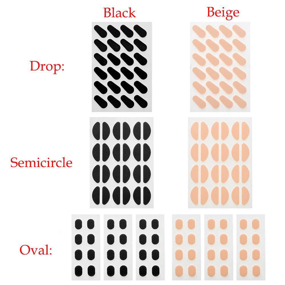 Xiantin Set 12 Cặp Đệm Mũi Màu Đen Chống Trượt Dùng Để Giữ Mắt Kính