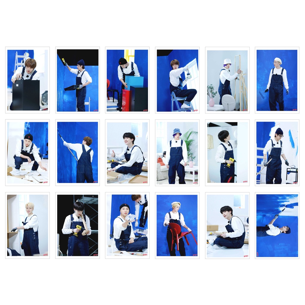 [Ép Lụa] Lomo Card 27 Ảnh Run BTS! 2021 EP.149 [Behind cut]