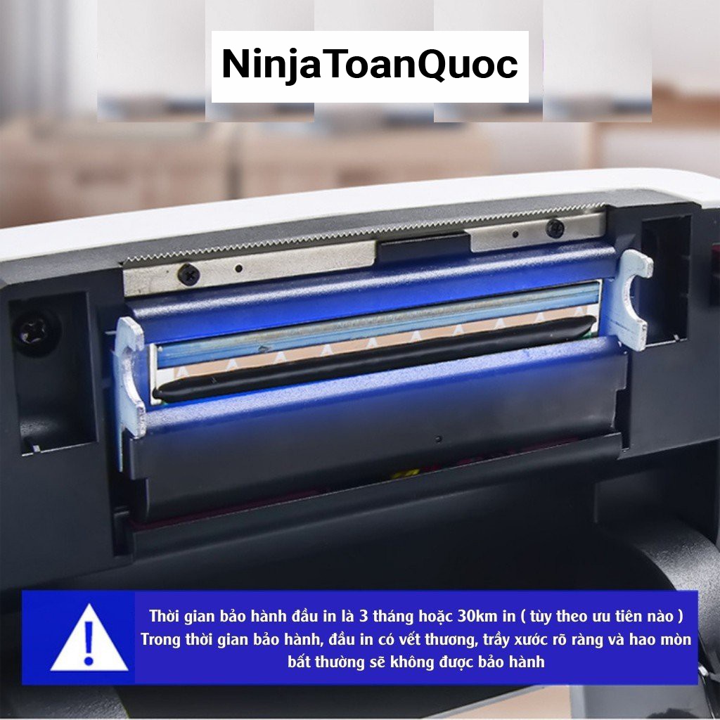 Máy in nhiệt mini in đơn hàng, HPRT N31 mini dùng giấy in nhiệt tự dính,gói hàng siêu nhanh