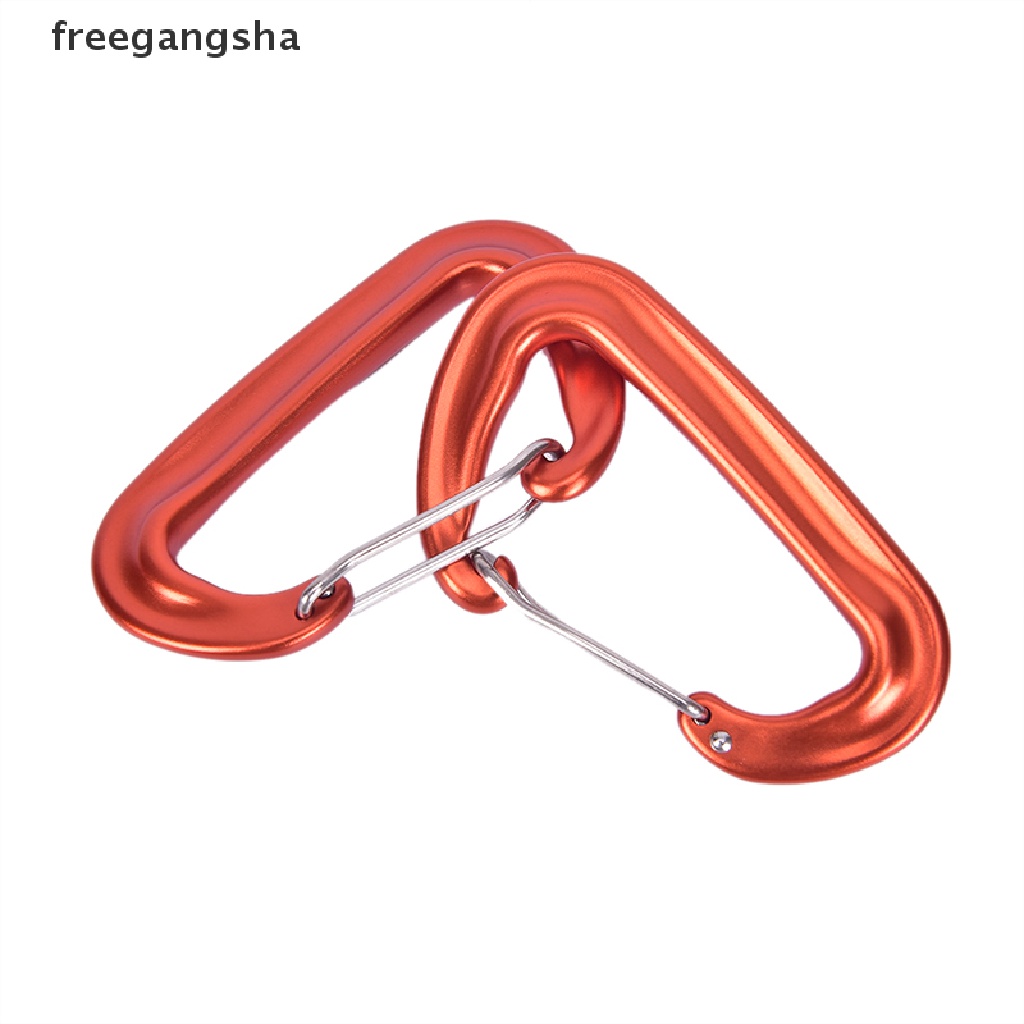 [FREG] 7075 Aluminum Climbing Buckle 12KN Hammock Safety Balance Carabiner Clasp FDH