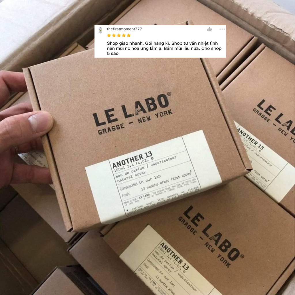 Nước Hoa Le Labo 13 Chính Hãng , nước hoa hương gỗ thơm , lưu hương lâu 2ml