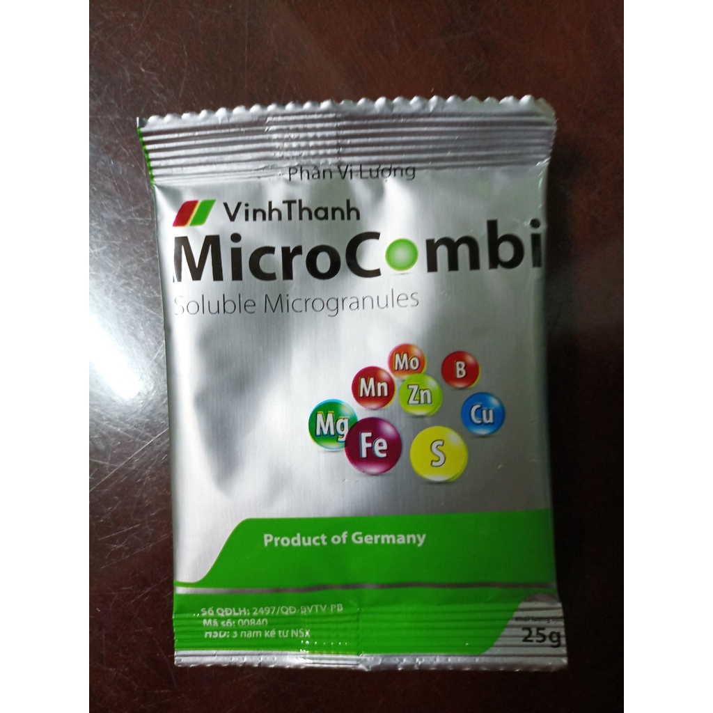 Phân bón lá Vi Lượng Combi chính gốc Đức 25Gram
