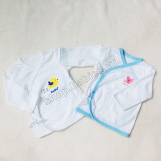 COMBO 3 ÁO CỘT DÂY SƠ SINH HOTGA TAY DÀI