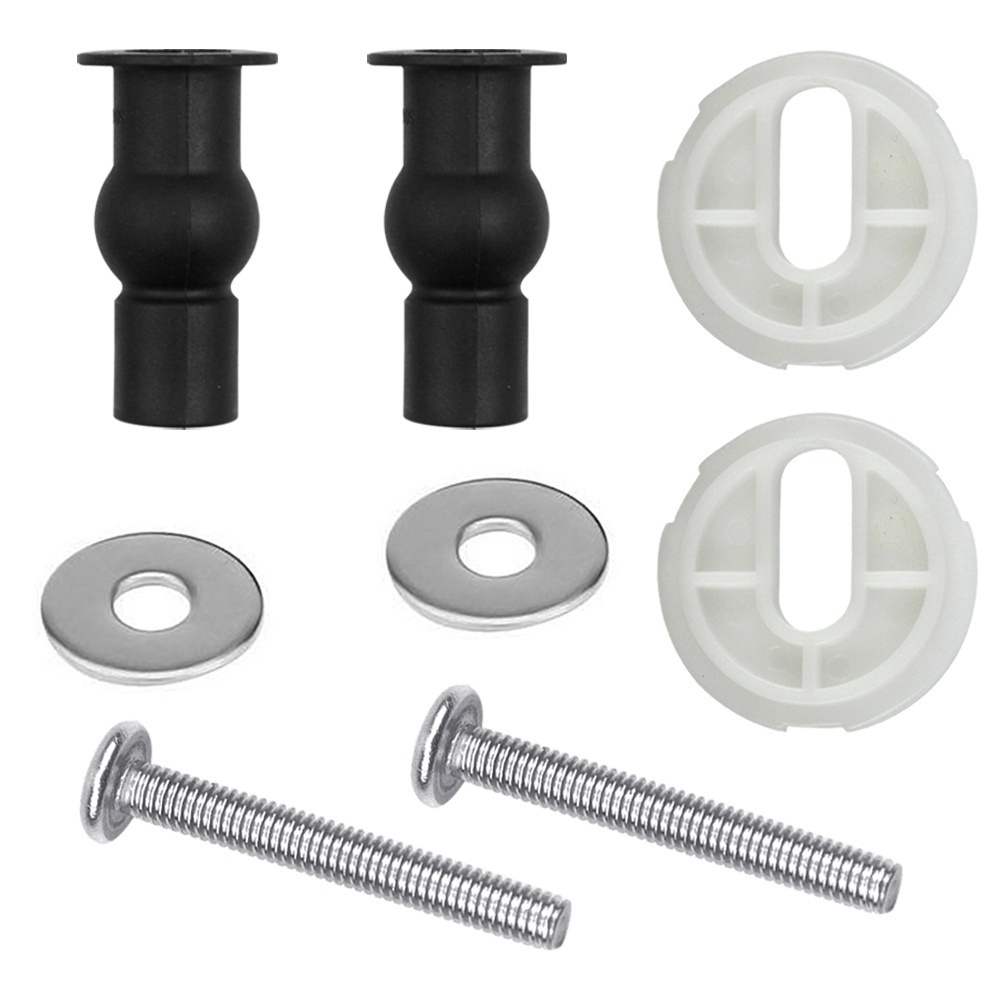 Bộ bu lông + ốc vít 2/4/6 PACK chuyên dụng cho bồn cầu toilet