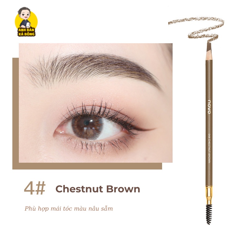 Bút Chì Kẻ Mày NOVO Cloud Mist Eyebrow Pencil 5472