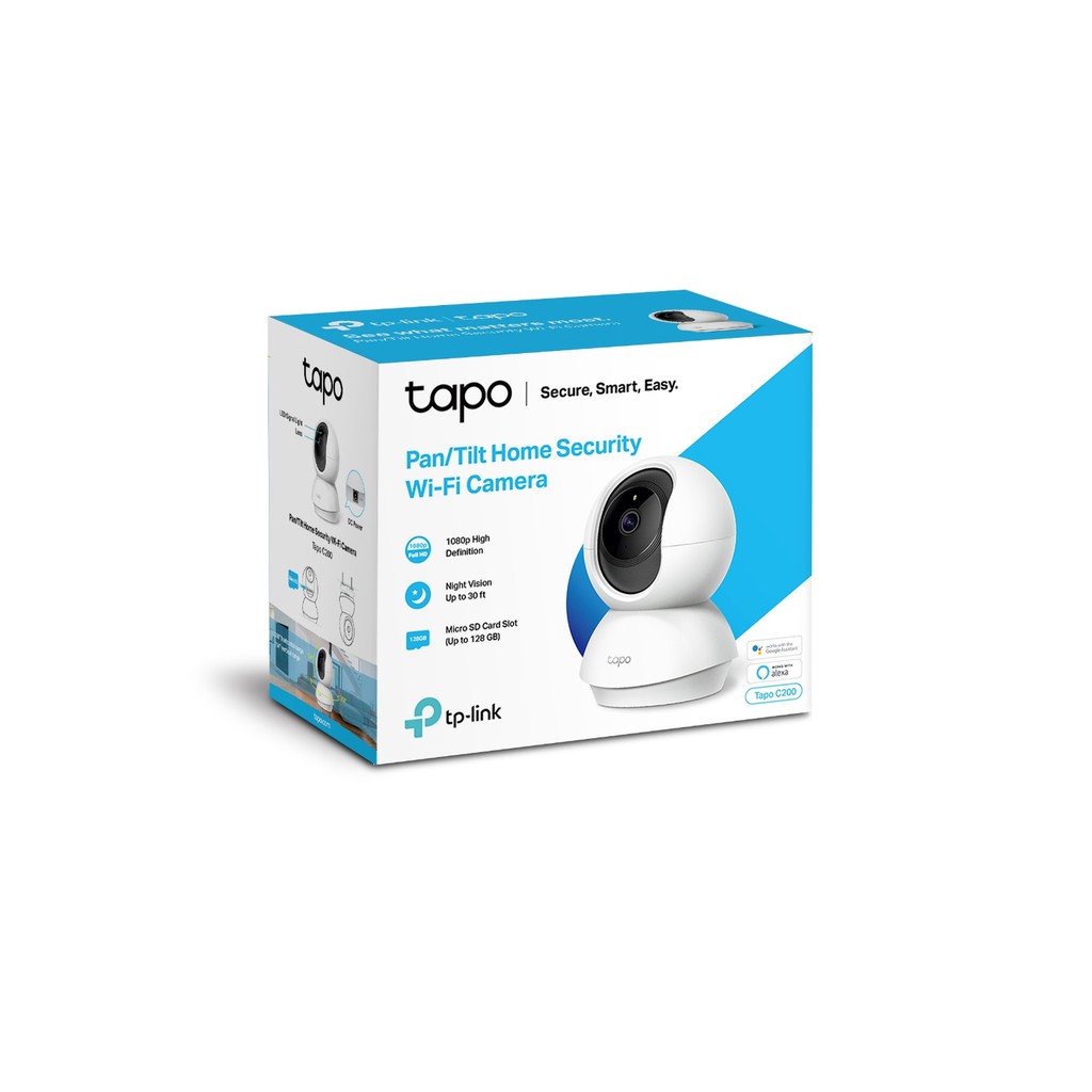 Tapo C200 Camera Wi-Fi An Ninh Gia Đình Có Thể Điều Chỉnh Hướng