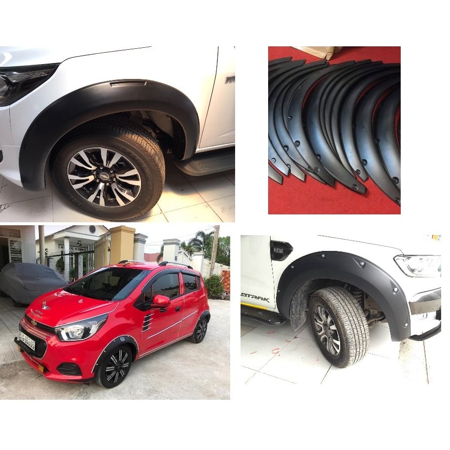 Lippo trước, cua lốp, vè bánh xe, ốp cản trước cho các dòng xe