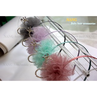 Cài tóc đính tai thỏ siêu yêu cho bé, bờm tóc đính kèm tai thỏ cho bé