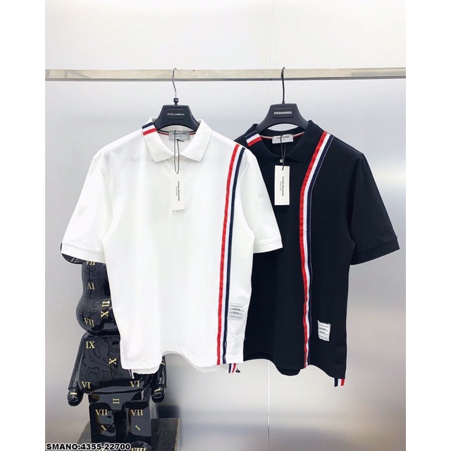 Áo Polo Nam Thom Browne Hot Trend Hiện Nay - Áo Nam Polo Thom Cao Cấp