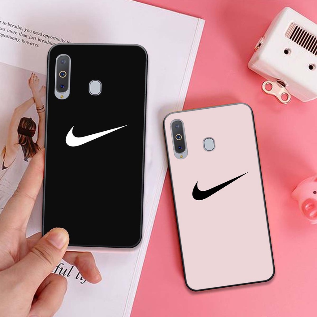 Ốp lưng điện thoại samsung a8s / a9 2019 in hình thương hiệu