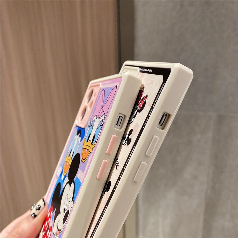 Ốp điện thoại mềm in hình nhân vật hoạt hình thích hợp cho IPhone 11 12 13promax IPhone 7 8Plus X XS Dsx7