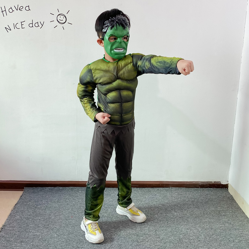 Trang Phục Hóa Trang Hulk Nhân Dịp Halloween Cho Người Lớn Và Trẻ Em
