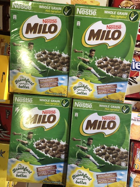 Date T04/2022- BÁNH ĂN SÁNG Nestle MILO - Ngũ Cốc Dinh Dưỡng 330gram