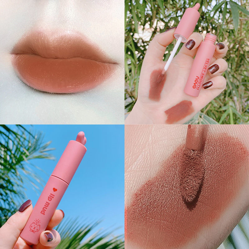 Son Môi Novo Màu Nhung Lì Vỏ Trái Tim Macaron Xinh Xắn