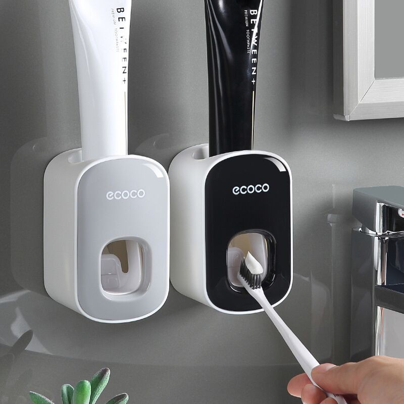 Bộ Nhả Kem Đánh Răng T2K Tự Động Ecoco Cao Cấp Loại 1 Cốc giadungtungminh