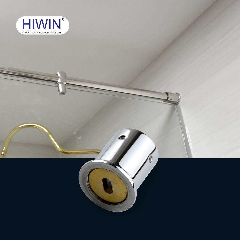 Bát tường vách tắm kính inox 304 mặt gương Hiwin SB-610