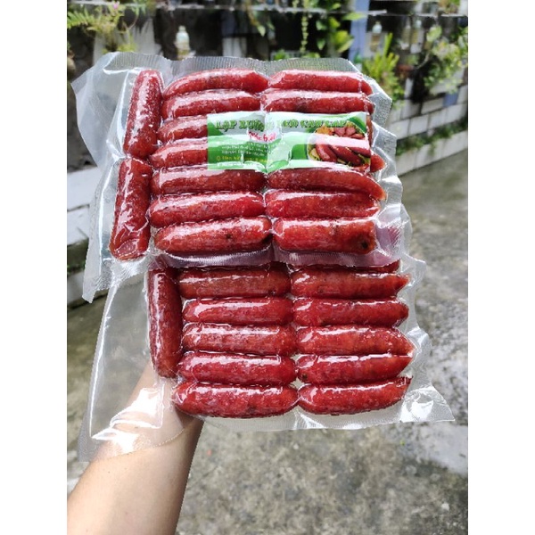 Lạp xưởng khô nạc tiêu đen 500g