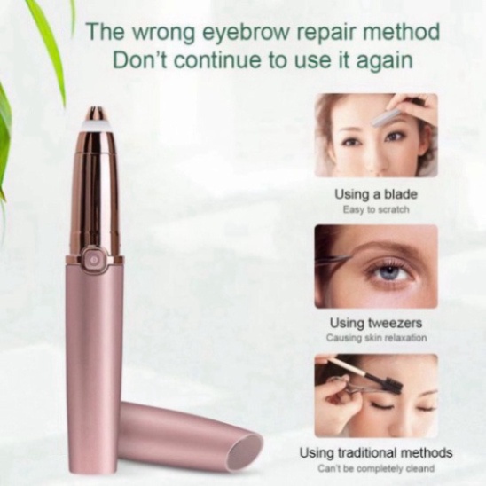 Bút Tỉa Lông Mày Đa Năng Tiện Dụng - Máy Tỉa Lông Mày Loại Sạc Điện Dùng Lâu Bền
