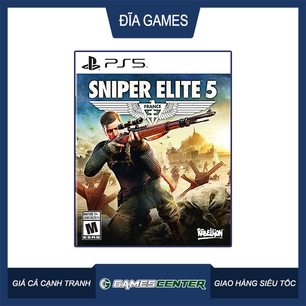 Đĩa game PS5 Sniper Elite 5