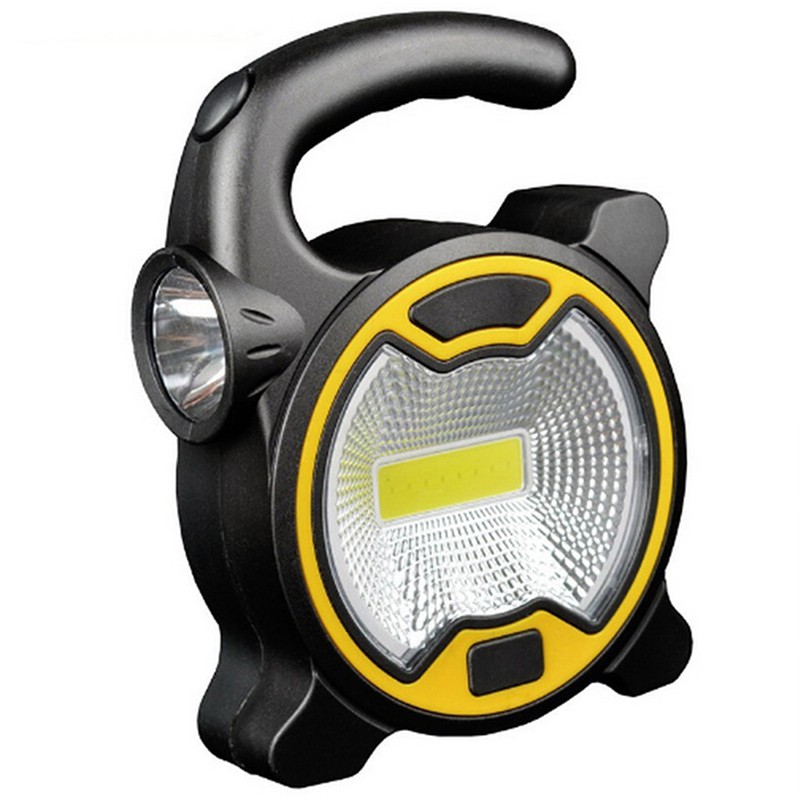 Đèn LED COB 3xAA Làm Việc Cắm Trại Nhỏ Gọn