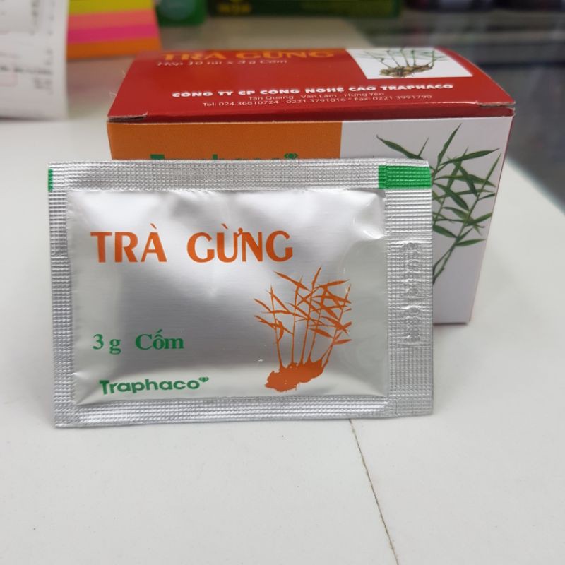 Trà gừng Traphaco hộp 10 gói