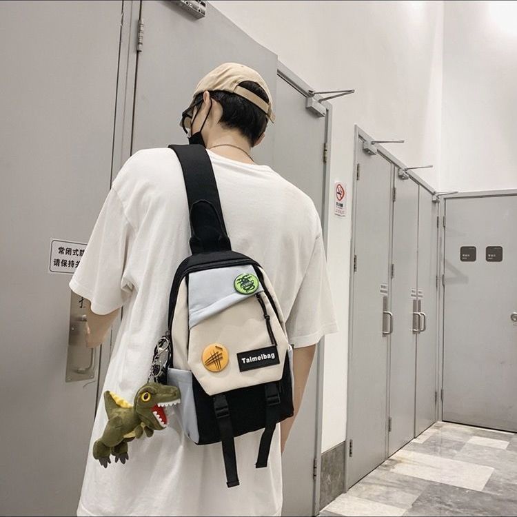 Túi đeo chéo trước ngực nhỏ gọn thời trang cho nam