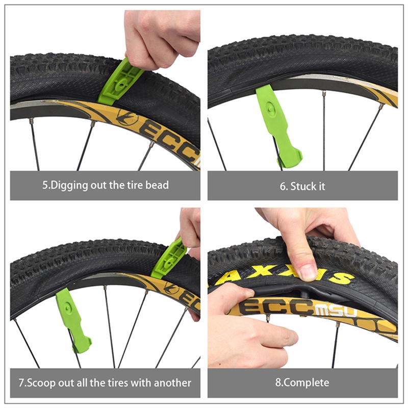 Bộ 2 Dụng Cụ Tháo Lốp Xe Đạp Độ Cứng Cao Tiện Dụng