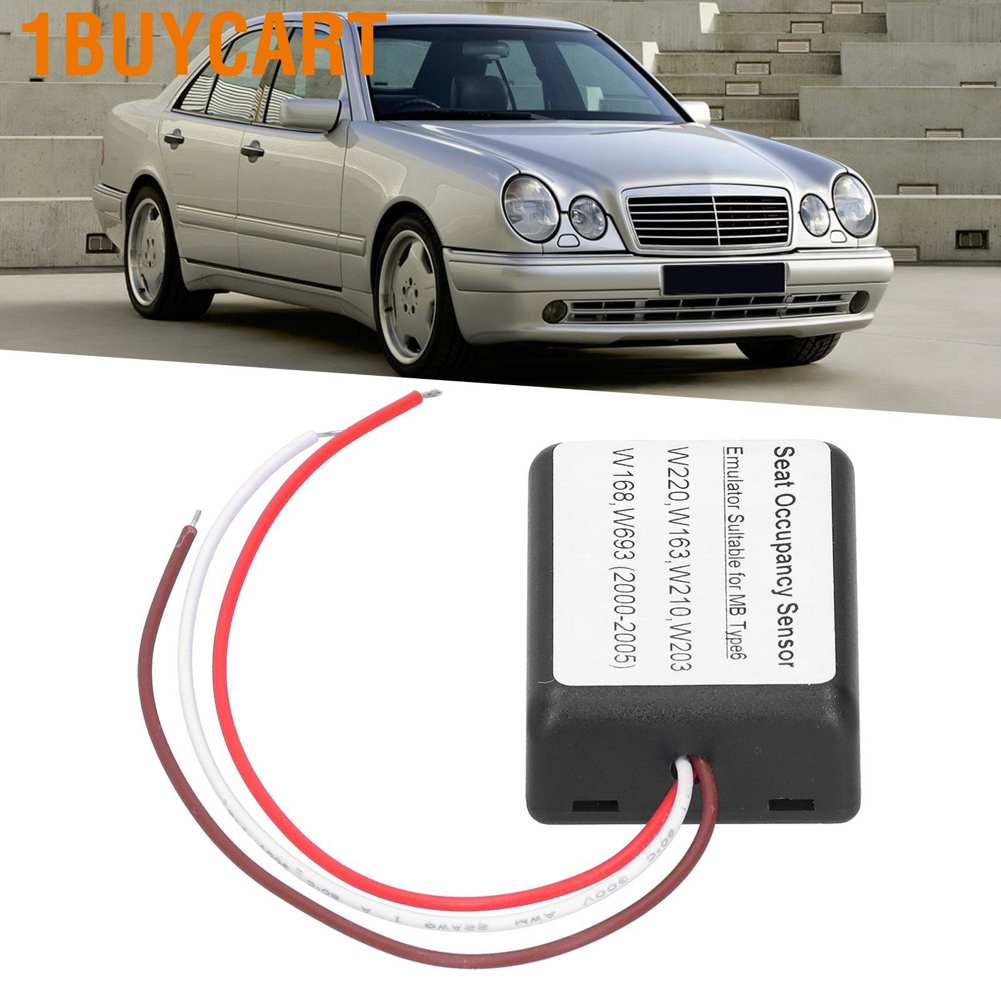 1buycart Seat Occupancy Sensor Emulator Fit for Mercedes‑Benz Type 6 W220/W163/W210/W203/W168/W639